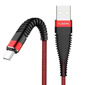 FLOVEME Strong Fast Charging Data Cable USB to Type C