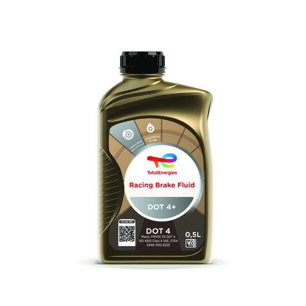 TotalEnergies Racing Brakefluid DOT 4+ Synthetic Racing Fluid 500ml