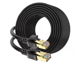 Cat 8 Ethernet Cable 3M, Heavy Duty High Speed Internet Network LAN Cable