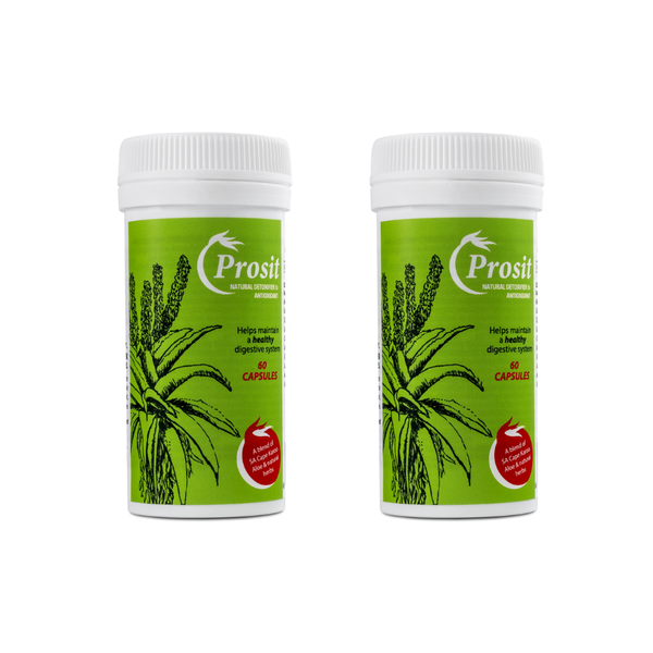 Prosit Aloe Ferox Capsules - Twinpack (120 Capsules)