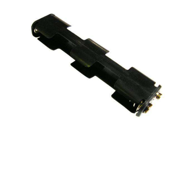 UM3X4 LONG - Inline Battery Holder with Snap Terminal for 4 x AA