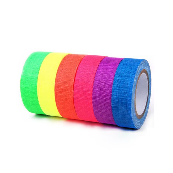6 PCS Luminous Glow In The Dark Tape Home DIY Multifunctional Tape Set
