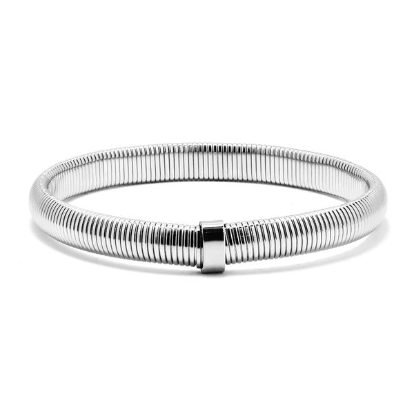 Androgyny Stainless Steel Stretch Bracelet