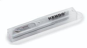 Kendo 10 Piece Sk5 Snap-Off Knife Blade Set 9Mm