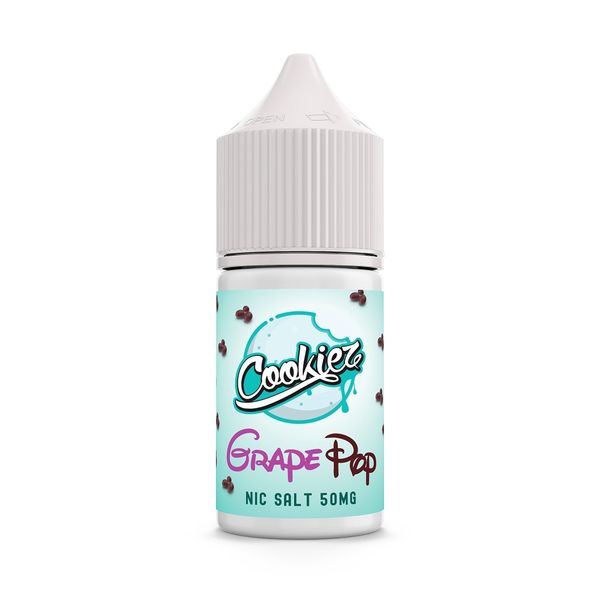 Cookiez Vape Juice Grape Pop Salt NIC 50mg - 30ml