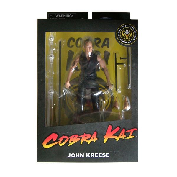 Cobra Kai Series 1 Deluxe John Kreese Action Figure
