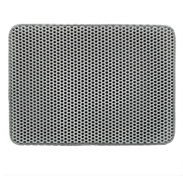 Bestby 60x45cm EVA Dual-layer Cat Litter Mat with Honeycomb Hole Design