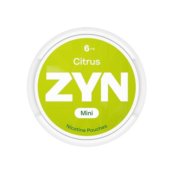 Zyn Mini Nicotine Pouches - Citrus 6mg - 1 pack (15 Pouches)