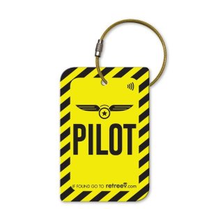 Retreev Smart NFC &amp; QR Code Luggage Tag: Secure Bag Retrieval - Pilot
