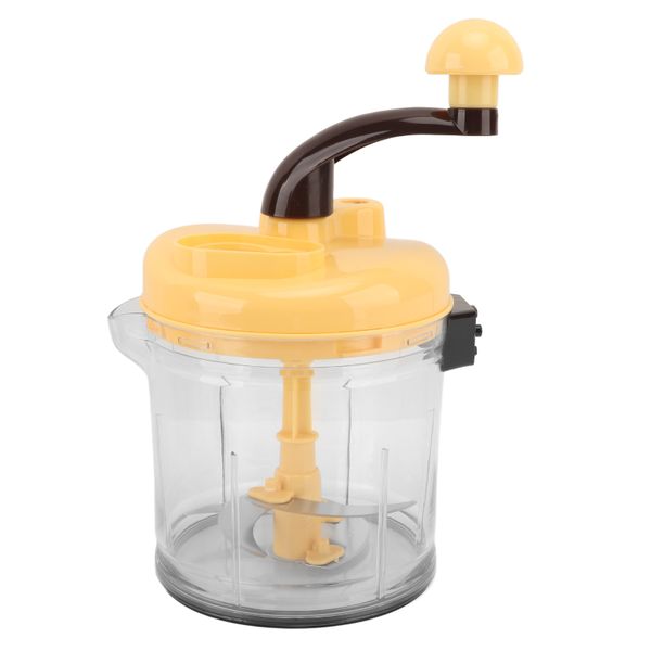 Hand Crank Food Chopper 3 Gear Hand Crank Salad Spinner Vegetable Chopper