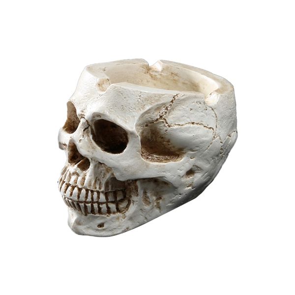 Resin Crafts Skull Ashtray - Livingroom Decoration - Halloween Decorations