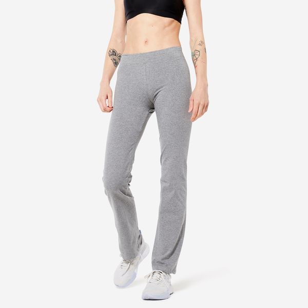 Domyos Women's Straight-Cut Fitness Leggings Fit+ 500