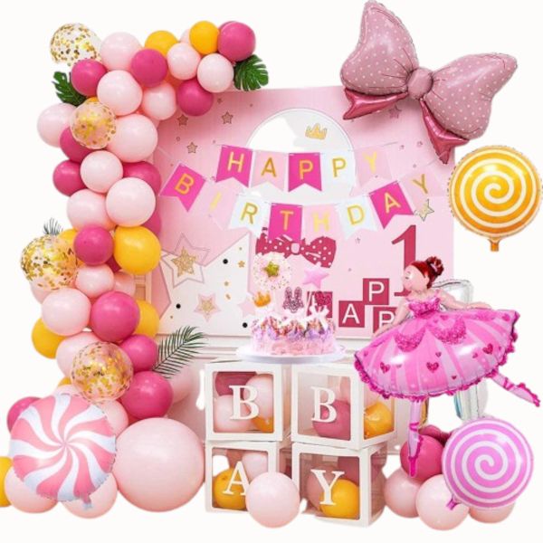 Ballerina Candy Balloon Garland Kit