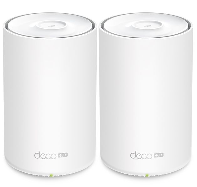 TP-Link DECO X10-4G 4G+ AX1500 Whole Home Mesh Wi-Fi 6 Gateway (2-Units)