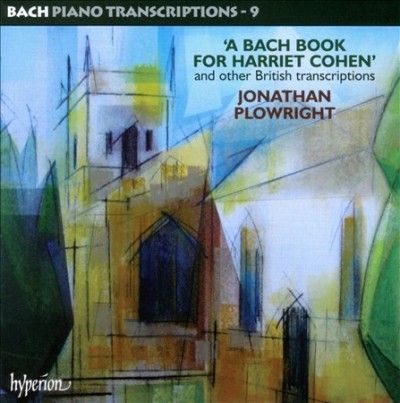 Jonathan Plowright - Piano Transcriptions Vol 9: Bach Book (CD)