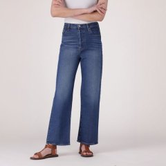 Levi's® Women's Ribcage Straight Ankle Jeans - Dark Indigo - Worn In