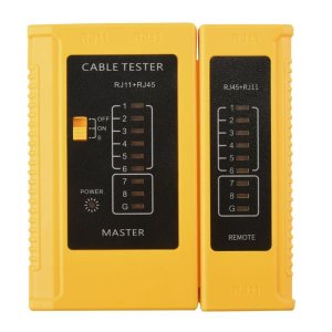RJ45 RJ11 RJ12 LAN Wire Ethernet Cable Tester(Battery Not Included)