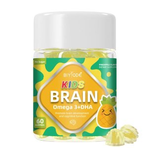 BIYODE Pineapple Flavor Dietary Supplement Children's Brain Omega 3+DHA