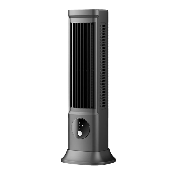 Desktop USB Rechargeable Bladeless Tower Fan