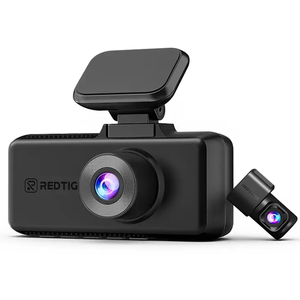 REDTIGER F17 3-Channel 4K+1080P+1080P Dash Cam with 5G WiFi
