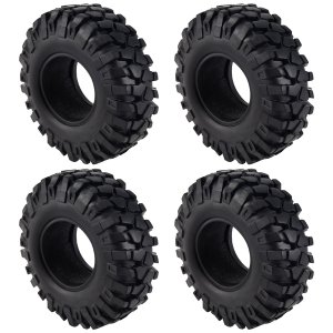 4Pcs 1 9 Inch Rubber Wheel Tires 108X40Mm For 1/10 Traxxas Trx4