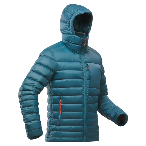 Forclaz Men's Mountain And Trekking Padded And Hooded Jacket - MT500 -10 C