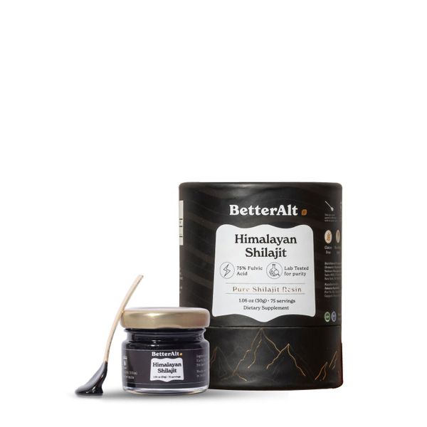 Better Alt. Pure Himalayan Shilajit Resin- Lab Tested in the USA (30g)