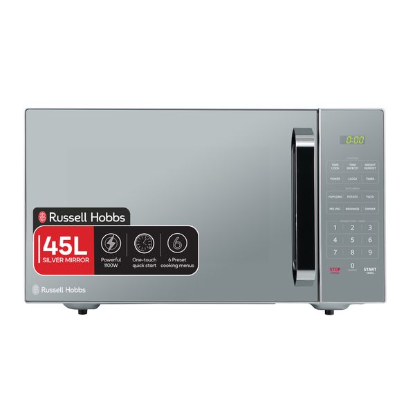 Russell Hobbs 45L Solo Microwave 1100W Grey