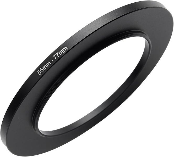 E-Photographic 58 to 77mm Lens Filter Step-Up Adapter Ring