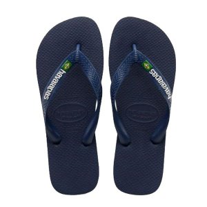 Havaianas Brasil Logo-Navy