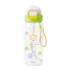 DELI Kids Cute Pet Tumbler Cup Water Bottle 750ml