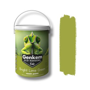 Genkem Eco-Rangers Kidz Paint 5lt - Bright Lime Green
