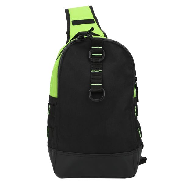 Fluorescent Green Shoulder Tackle Storage Bag