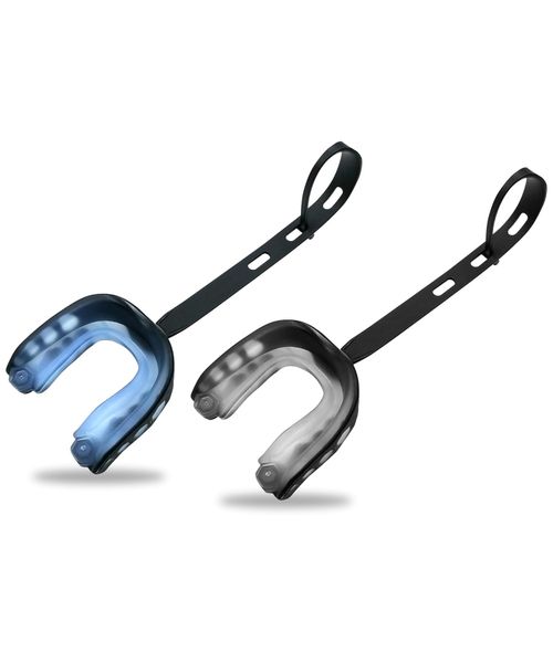 Football Mouth Guard 2Pcs Mouthpiece Youth Sports Mouth Guard with Strap