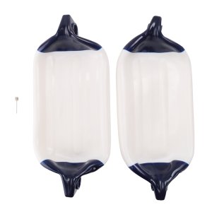 2PCS Inflatable Boat Fender PVC Boat Anchor Fender Buoy Bumper