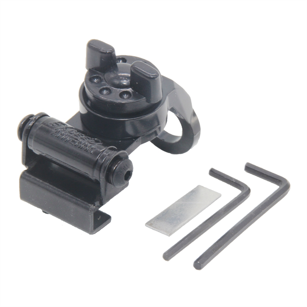 Black Em-70 Mobile Car Cb Radio Antenna Mount Bracket Base Clip