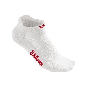 Women's Wilson No Show White Socks - 3 Pairs (Size: 4 - 9.5)