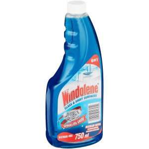 Windolene 750ml, Glass &amp; Shiny Surface Cleaner - Refill