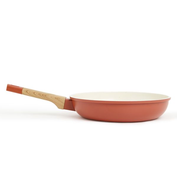 George &amp; Mason - Non-Stick Terracotta Granite Ceramic Coated Fry Pan - 28cm