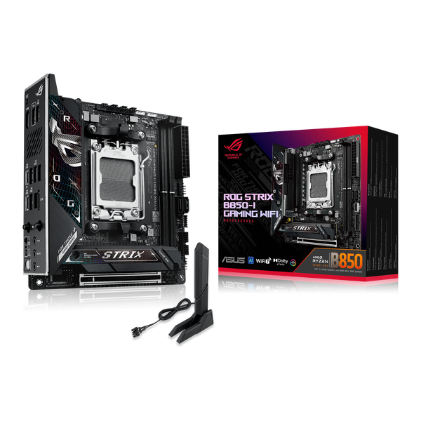 ASUS ROG STRIX B850-I GAMING WIFI AMD Socket AM5 ATX MOTHERBOARD
