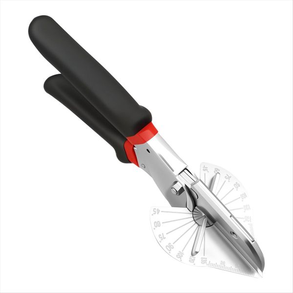 Angle Miter Shears Cutter Tool,Handheld High Carbon Steel Trunking Shears,T