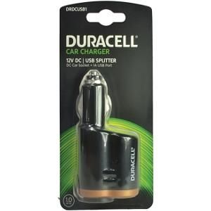 Duracell In Car Splitter 12V with 1A USB Charger