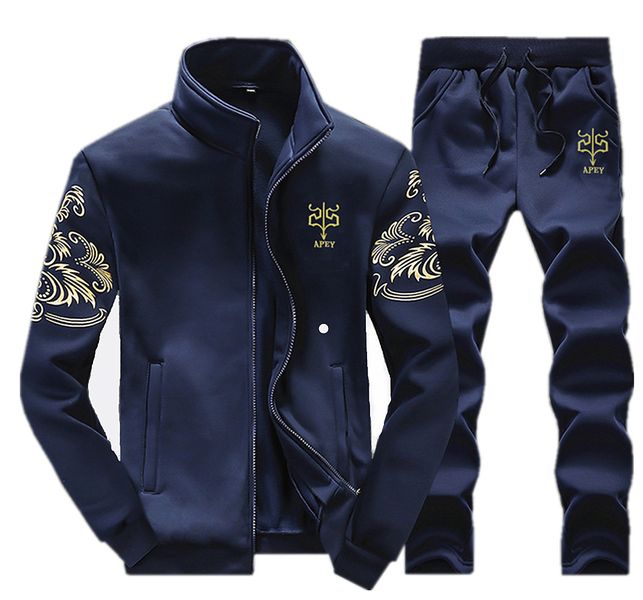 APEY Tracksuits For Men &amp; Women Slim Fit Men's Jacket &amp; Sweat Pants