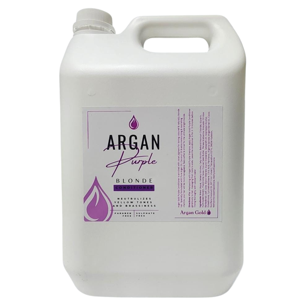 Purple Conditioner for Toning Blonde Hair - 5L