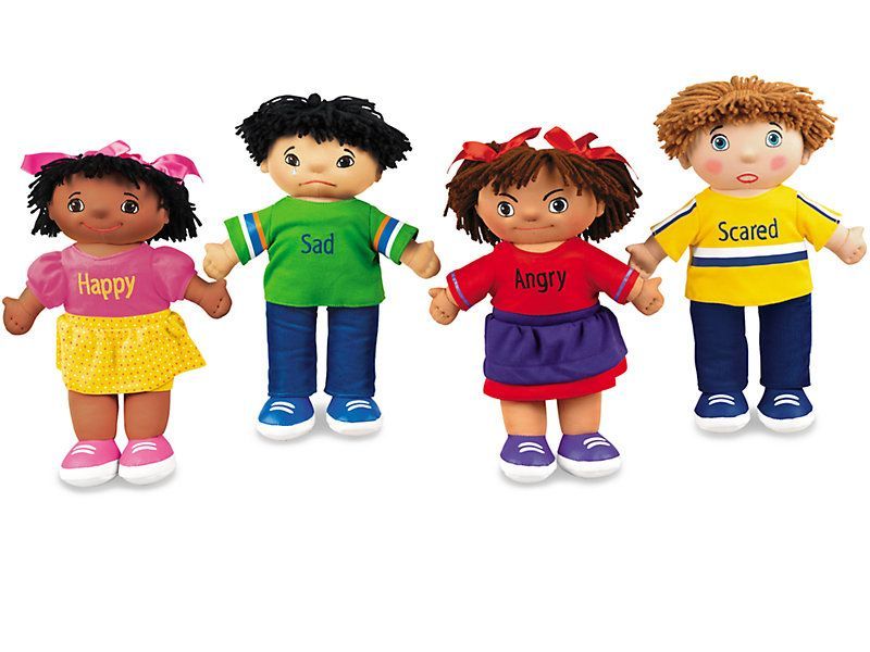 Feelings And Emotion Washable Dolls