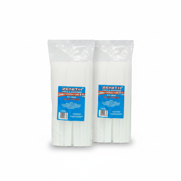 Zenith Hot Melt Glue Sticks 11.2mm x 300mm, 32 Piece, 1kg - 2 Pack