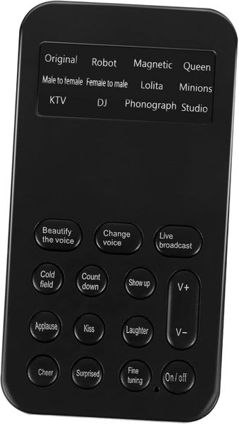 Portable Mini Voice Sound Card Effects for Gaming and Live Broadcasts
