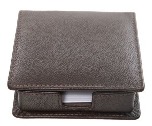 Kurgan Kenani Leather Paper block including paper - Brown