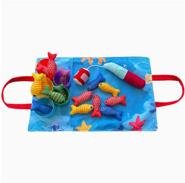 Montessori Toddler Toy - Stacking Cups &amp; Colour Sorting