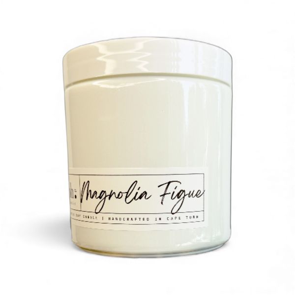 Magnolia Figue - Fig Leaf, Lilac &amp; Amber Double-Wick Soy Candle 770g